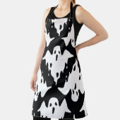 Tablier Halloween Ghost Éffrayant Motif sans couture (Insitu)