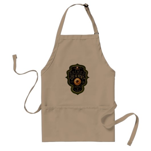 Tablier Halloween Gothique Oeil De Nouvelle Potion De Sorc (Devant)