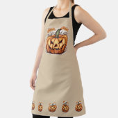 Tablier Halloween : grosse citrouille - (Insitu)