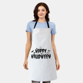 Tablier Halloween heureux (Porté)