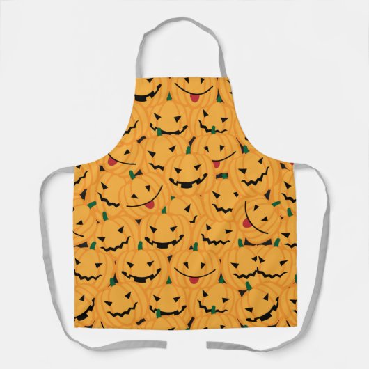 Tablier Halloween Jack-o'lanternes (Recto)