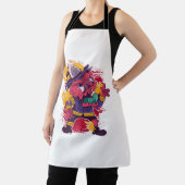 Tablier Halloween Joyeux Costume de pompier Halloween (Insitu)