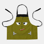 Tablier Halloween monstre Frankenstein (Recto)