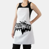 Tablier Halloween noir (Insitu)