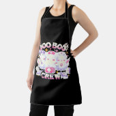 Tablier Halloween Nurse Ghost Squad Boo Boo Crew Drôle Spo (Insitu)