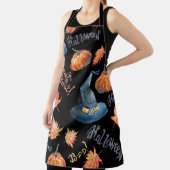 Tablier Halloween seamless pattern with halloween pumpkin, (Insitu)