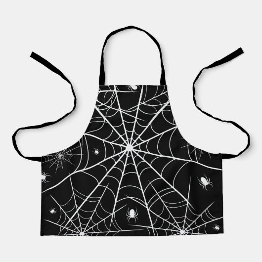 Tablier Halloween Spider Web (Recto)