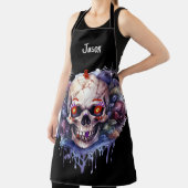 Tablier Halloween squelette (Insitu)