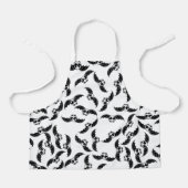 Tablier Halloween Squelette Bats (Recto)