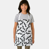 Tablier Halloween Squelette Bats (Insitu)