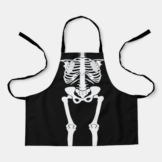 Tablier Halloween Squelette Bones Pour Enfants Tout-Sur-Im (Recto)