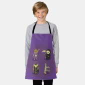 Tablier Halloween Squelette Dracula Mummy Griffe Reaper (Porté)