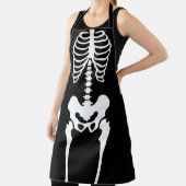 Tablier Halloween squelettique déplaisant (Insitu)