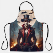 Tablier Halloween Steampunk Gothique Zombie Vampire (Recto)