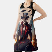 Tablier Halloween Steampunk Gothique Zombie Vampire (Insitu)