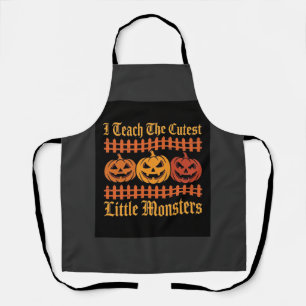 Tablier Halloween Trick Or Treat Petits Monstres Citrouill