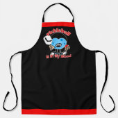 Tablier Halloween Vampire - Pickleball Dans Mon Sang (Recto)