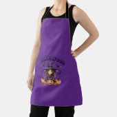 Tablier Halloween Witch et Citrouille Apron (Insitu)