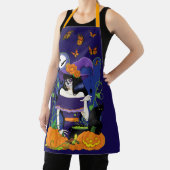 Tablier Halloween Witch Sugar Skull (Insitu)