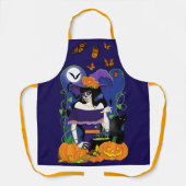 Tablier Halloween Witch Sugar Skull (Recto)