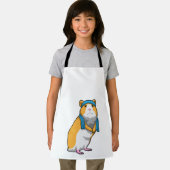Tablier Hamster à Fitness avec serviette (Insitu)