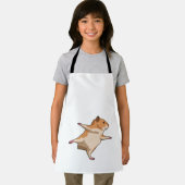 Tablier Hamster au Yoga Stretching Legs (Insitu)