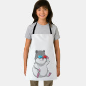 Tablier Hamster avec lunettes (Insitu)