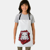 Tablier Hamster avec Rose (Insitu)