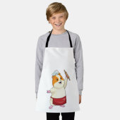 Tablier Hamster comme boulon avec broche à rouleaux (Porté)