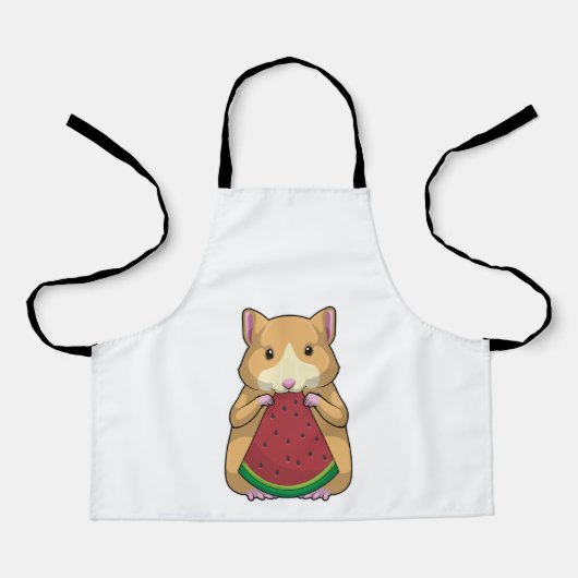 Tablier Hamster with Watermelon (Recto)