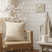 Tablier Hand Drawn Boho Leaf Pattern