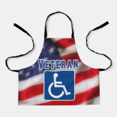 Tablier Handicap Handicap Vétérinaire États-Unis (Recto)