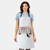 Tablier Hangin Avec Mon Fantôme Boos Tenant Chat Noir Drôl (Porté)