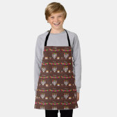 Tablier Hanoukka Apron S/M/L Fête juive (Porté)