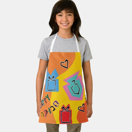 Tablier Hanoukka Happy Bright Art (Insitu)