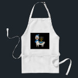 Tablier Hanoukka Llama Menorah Chanukah Alpaca Cute Cadeau<br><div class="desc">Hanoukka Llama Menorah Chanukah Alpaca mignon cadeau femmes filles. Llama cadeau d'anniversaire,  Llamas cadeau Amoureux des animaux,  Cool Llama cadeau! !</div>