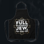 Tablier Hanoukka pas complètement sanglé Juif Juif Chanouk<br><div class="desc">Hanoukka pas complètement sanglé Juif Juif Chanoukah juif</div>