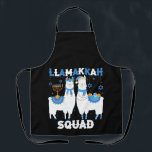 Tablier Hanukkah Llama Christmas Happy Llamakah Squad Cute<br><div class="desc">Funny llama alpaca Menorah toxits for women and men,  teens,  kids,  girls,  boys who love Hannukah,  Channukah Jewish Holidays,  Happy Llamakah,  Jewish llama Christmas stockings. Idéal pour Christmas,  St Nick,  New Year,  Birthday vend et other holidays.</div>