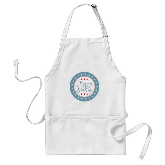Tablier Happy 4 juillet Stars Apron (Devant)
