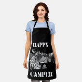 Tablier Happy Camper Funny Camping (Porté)