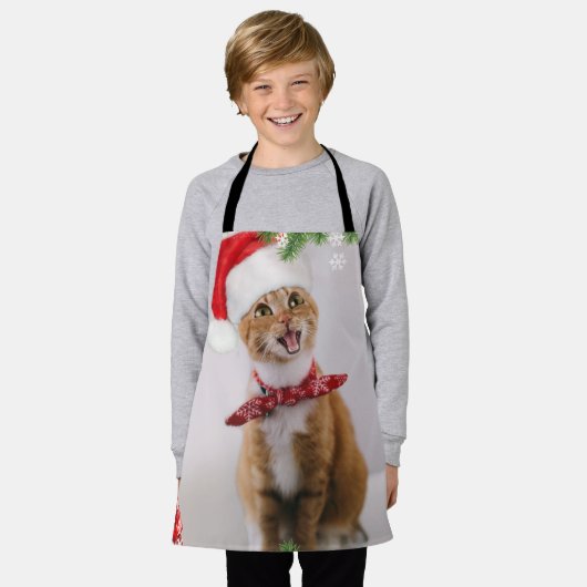 Tablier Happy cat (Porté)