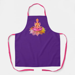 Tablier Happy Diwali - Deepalavi Lakshmi Goddess 4