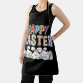 Tablier Happy Easter Day Cute Bunny With Eggs Easter (Insitu)