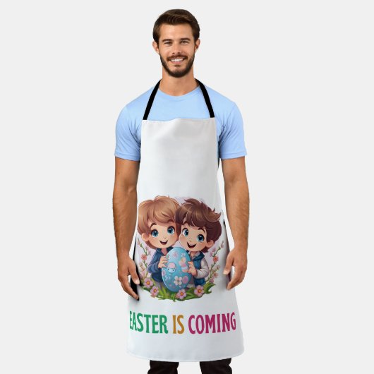 Tablier Happy Eggster - Bunny (Porté)