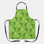 Tablier Happy Halloween Dancing Skeletons Motif (Recto)