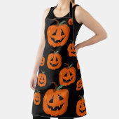 Tablier Happy Halloween Jack-o'-lantern Illustration Art (Insitu)