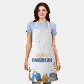 Tablier Happy Hanukkah Entertaining (Porté)