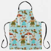 Tablier Happy man apron design  (Recto)