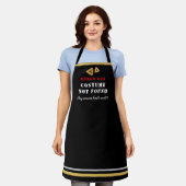 Tablier HAPPY PURIM Funny Costume ERROR 404 Custom Apron (Porté)