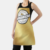Tablier HAPPY PURIM Script Apron personnalisé (Insitu)